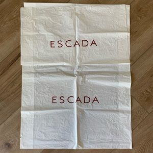 Large Plastic Escada Garment Bag